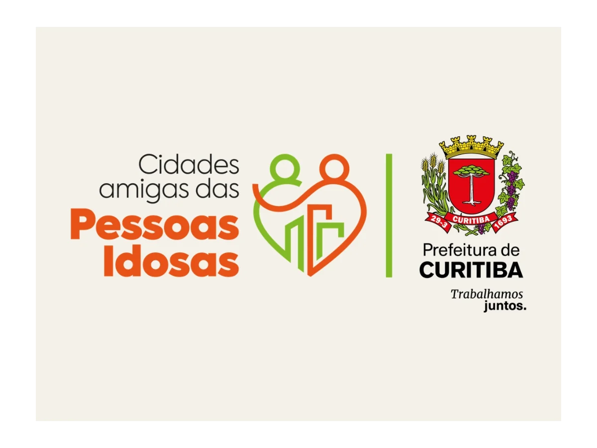 Logo da iniciativa CURITIBA CIDADE AMIGA DA PESSOA IDOSA: CONSTRUÇÃO DE UM ECOSSISTEMA,  INTERSETORIAL PARA O ENVELHECIMENTO ATIVO E SAUDÁVEL