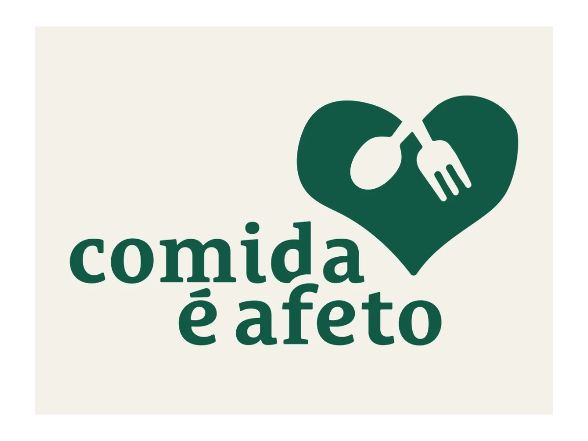 Logo da iniciativa Comida é Afeto