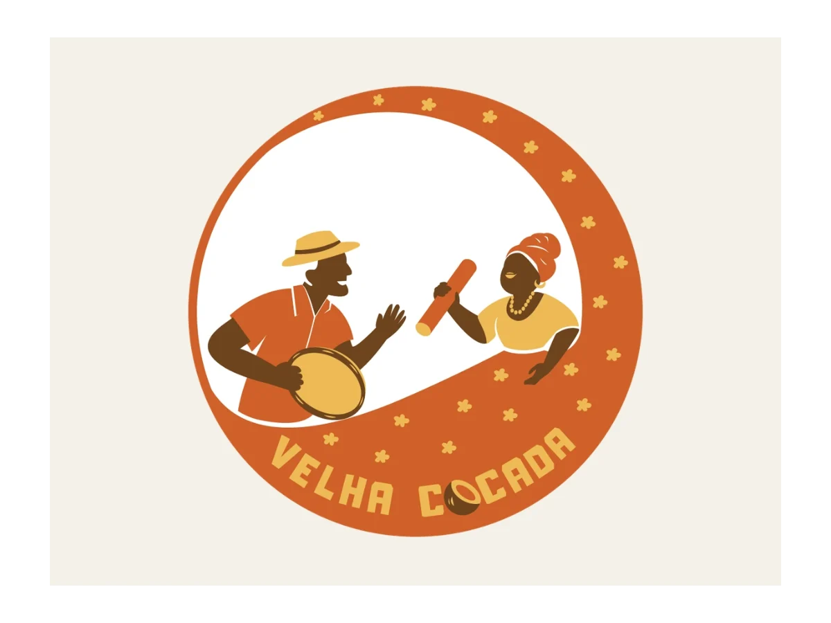 Logo da iniciativa Velha Cocada – Arte, Cultura Popular e Protagonismo da Pessoa Idosa