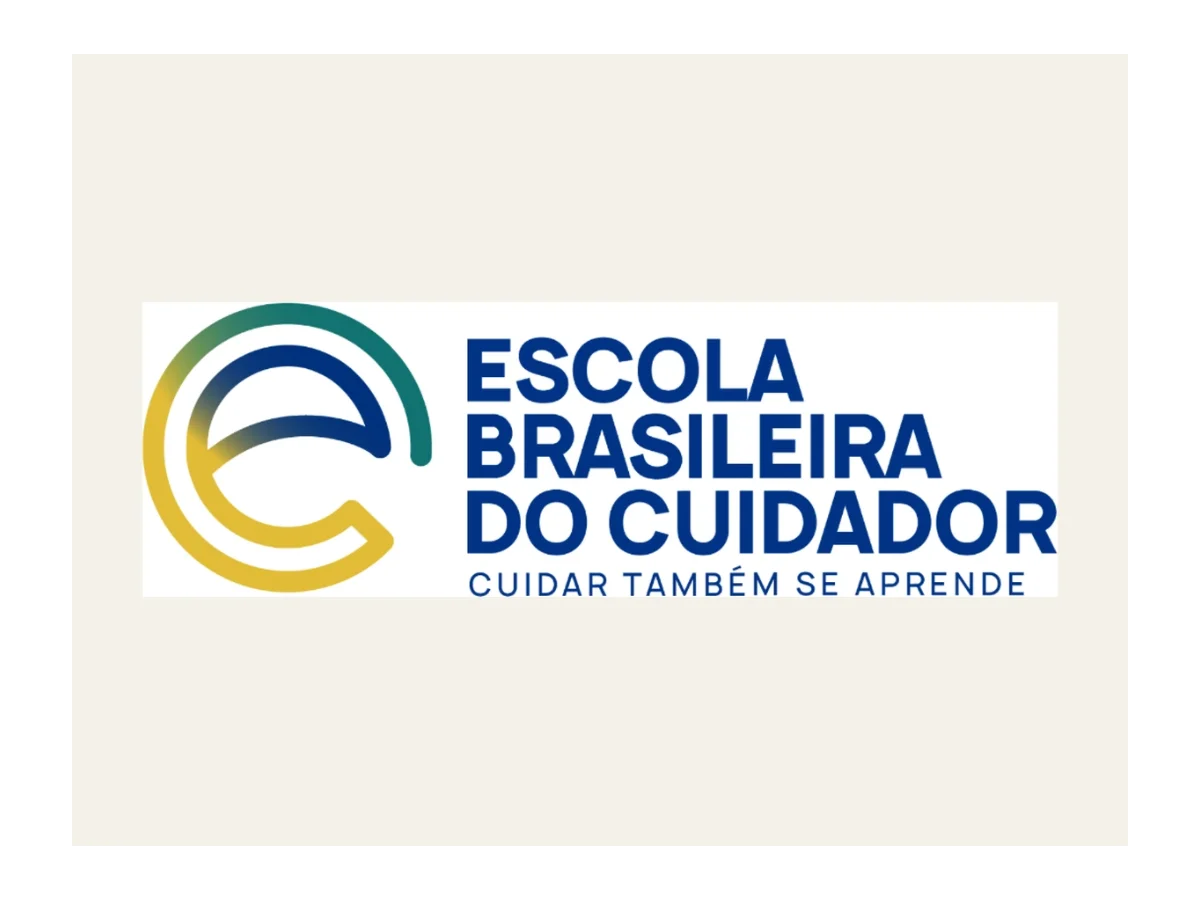 Logo da iniciativa Escola Brasileira do Cuidador