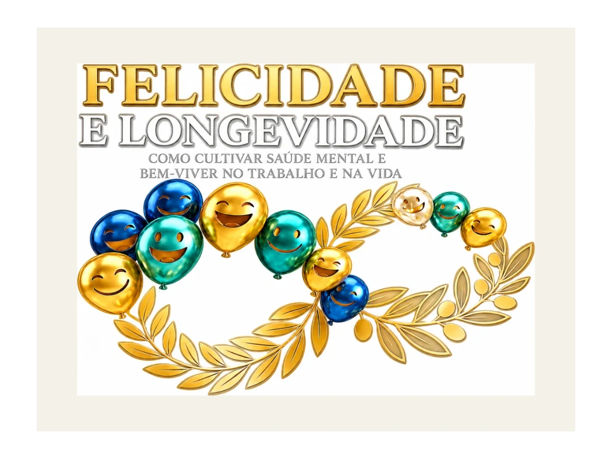 Logo da iniciativa Ecossistema Carreira e Suas Vozes – Felicidade e Longevidade : Como Cultivar  Saúde Mental e Bem-Viver no Trabalho e na Vida