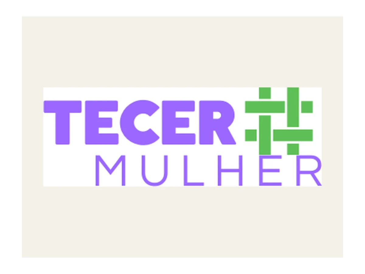 Logo da iniciativa Tecer Mulher – InTercâmbio Tecnológico Intergeracional para a Mulher Idosa