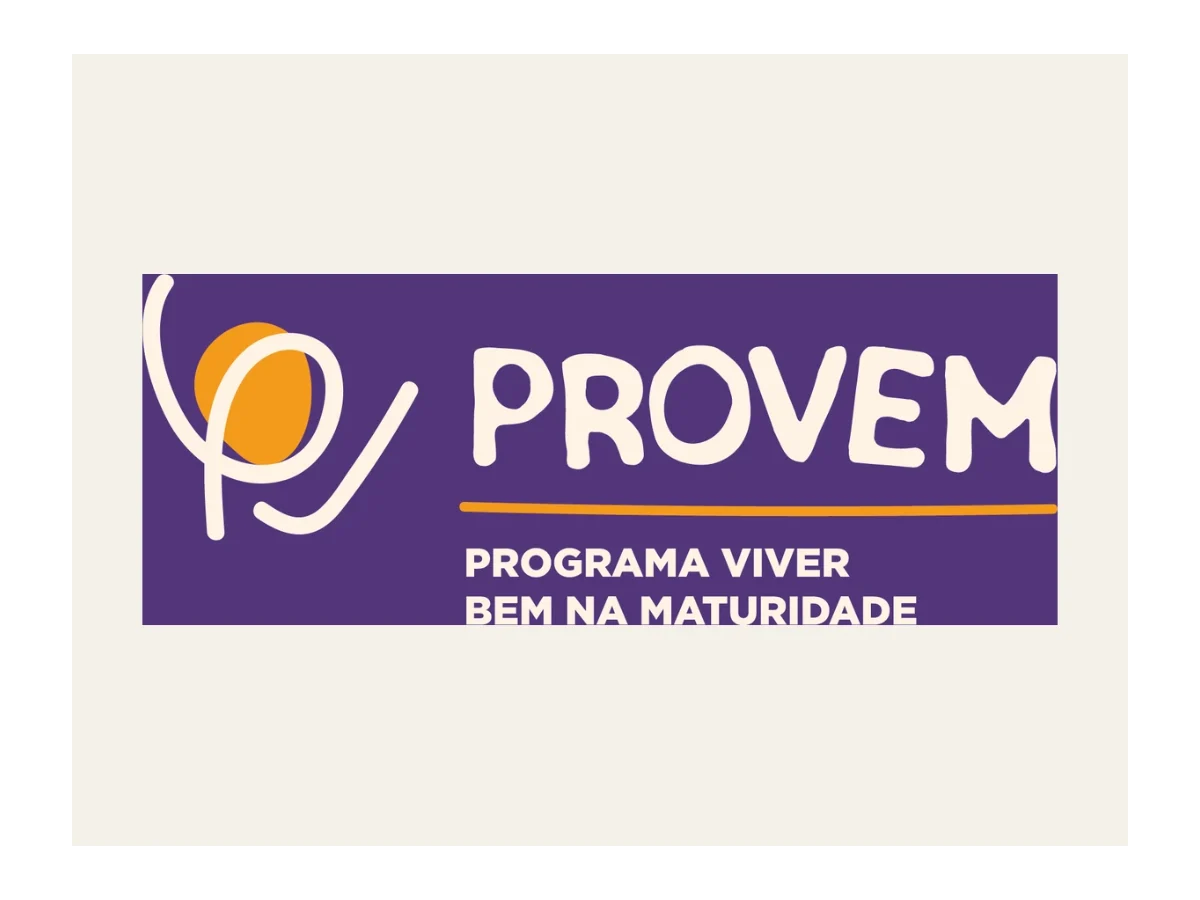 Logo da iniciativa PROVEM - PROGRAMA VIVER BEM NA MATURIDADE