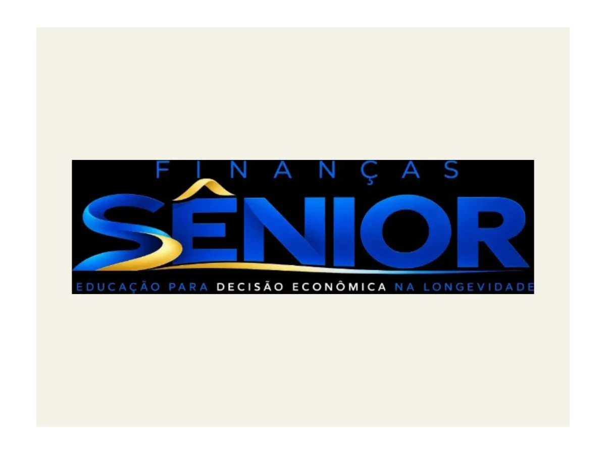 Logo da iniciativa Finanças Sênior – Autonomia e Decisão Econômica na Longevidade