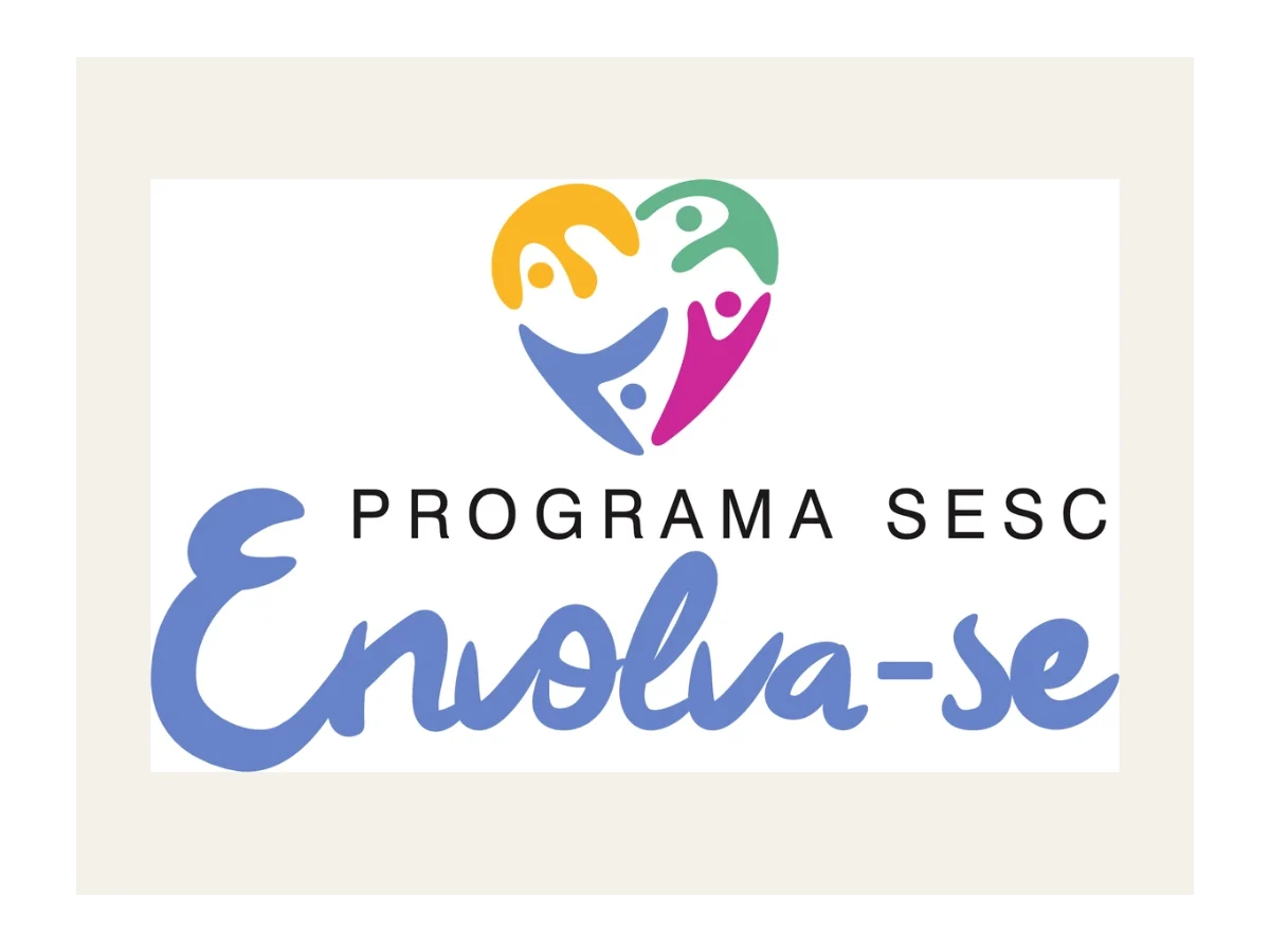 Logo da iniciativa Programa Sesc Envolva-se: Transformando resíduos em oportunidades, vínculos e longevidade sustentável
