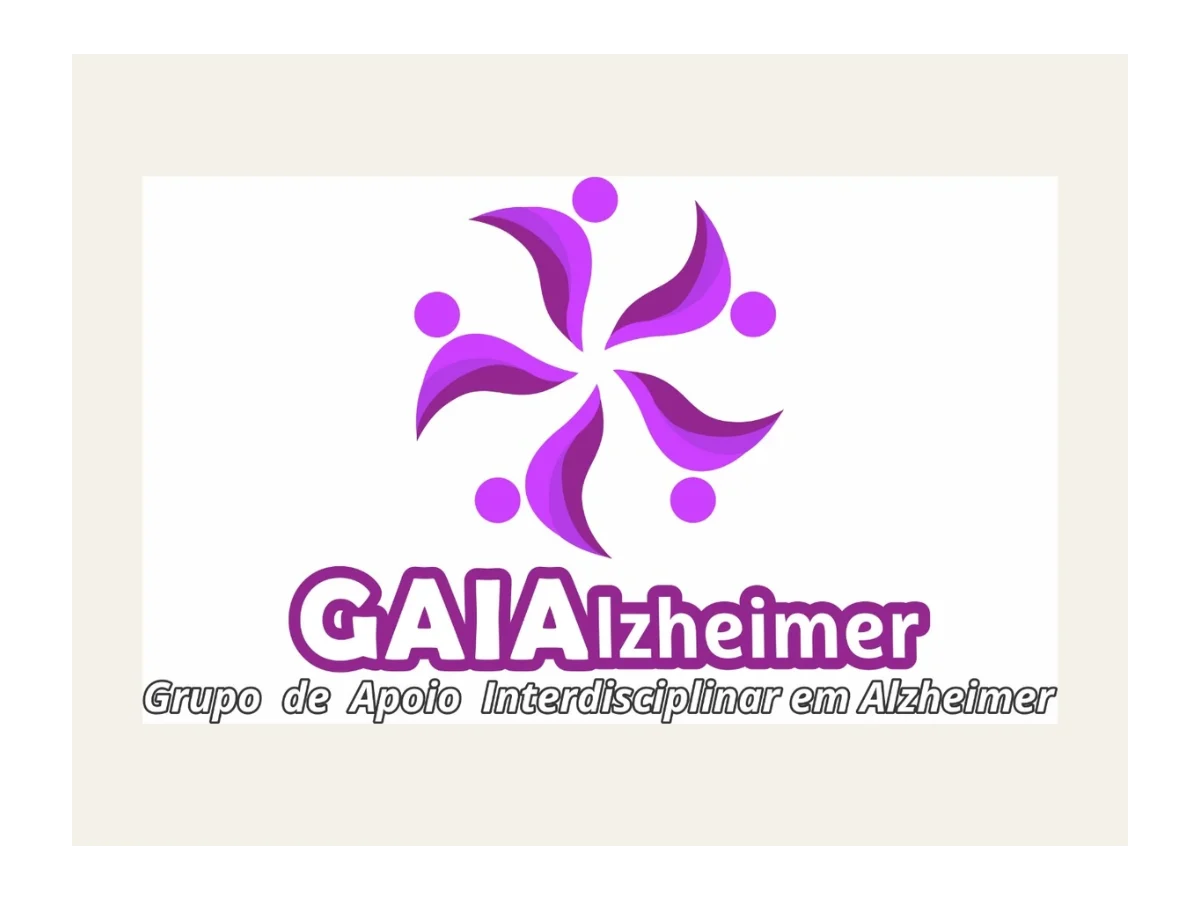 Logo da iniciativa GAIAlzheimer Gruponde Apoio Interdisciplinar em Alzheimer e outras demências