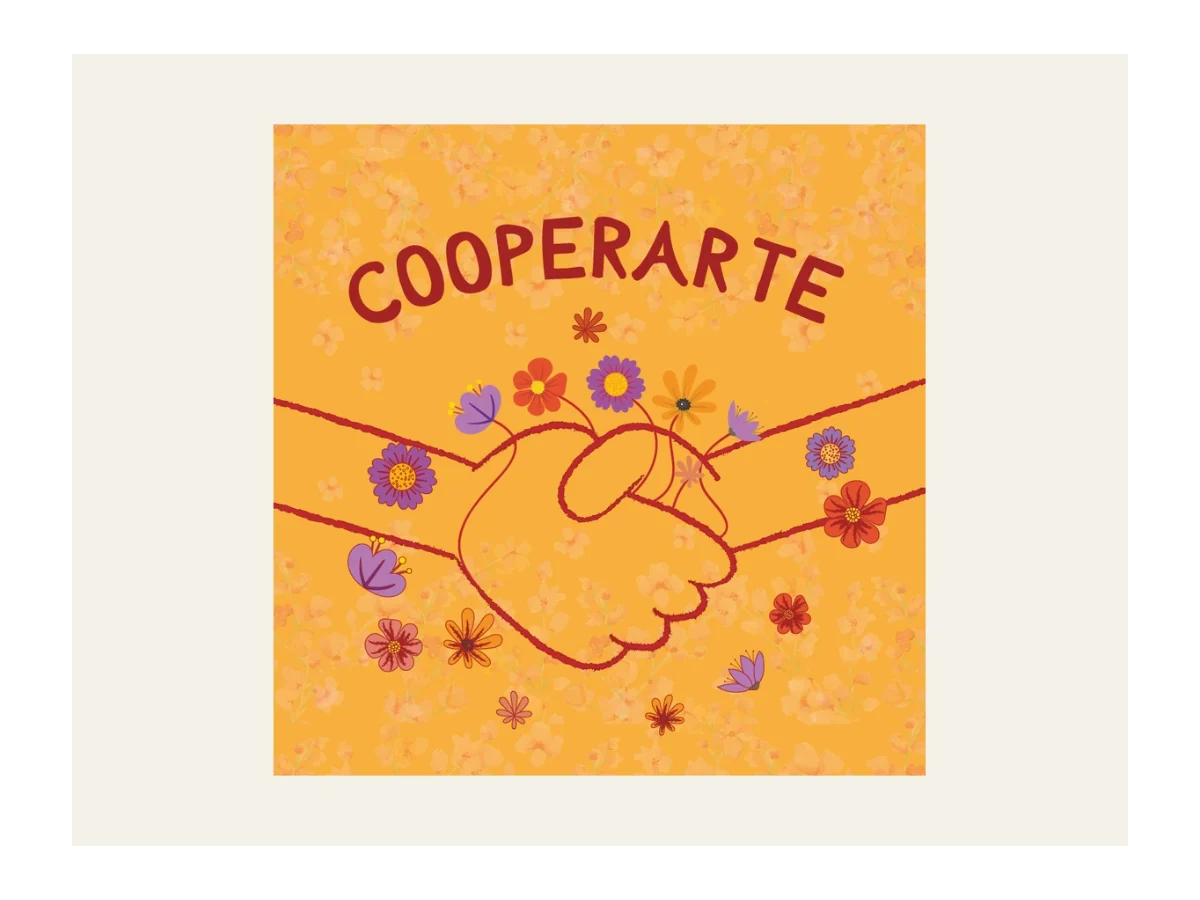 Logo da iniciativa Oficina COOPERARTE sobre LONGEVIDADE