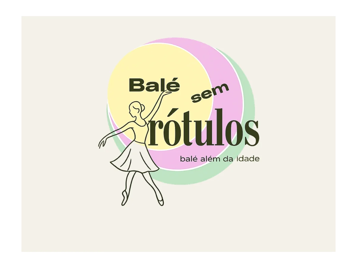 Logo da iniciativa Balé sem Rótulos - Balé além da idade