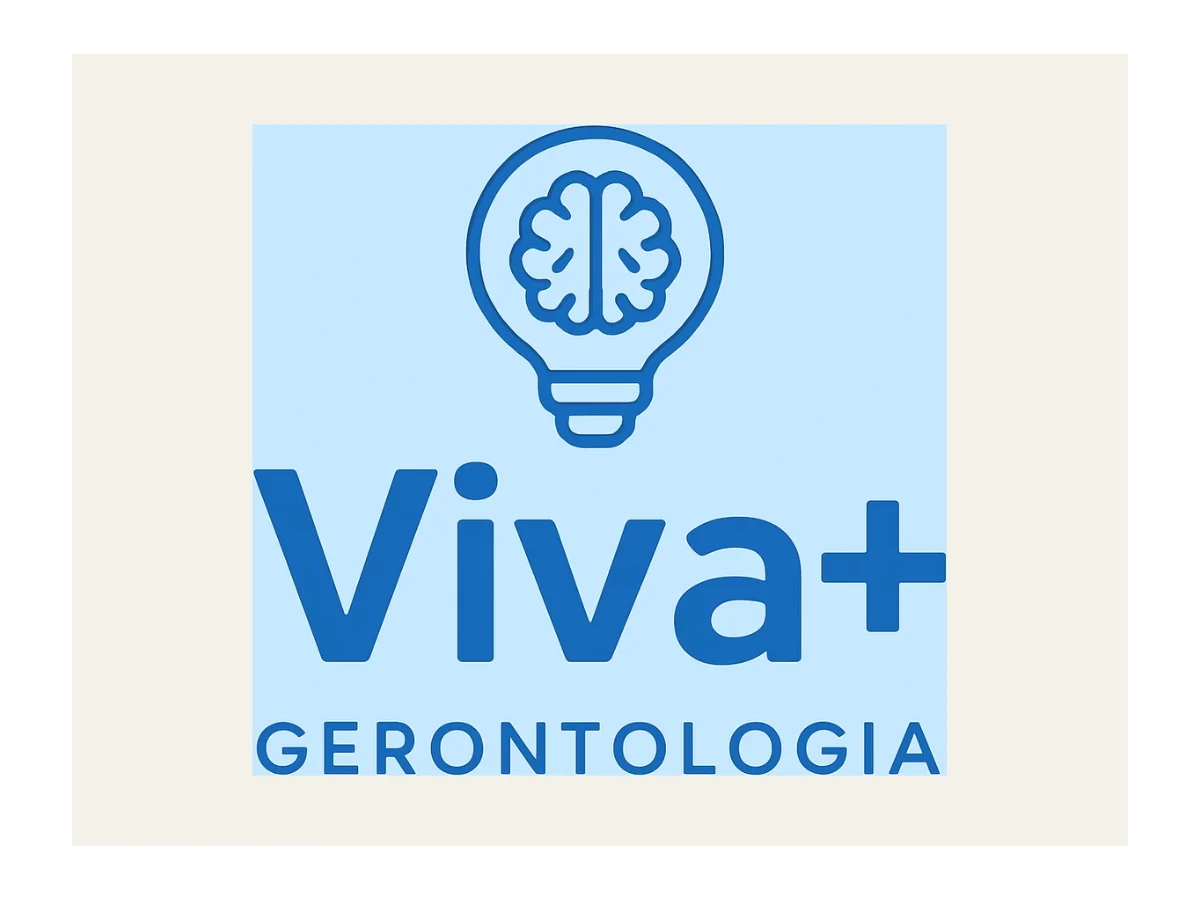 Logo da iniciativa Viva+ Gerontologia - – Ecossistema de Educação para a Longevidade